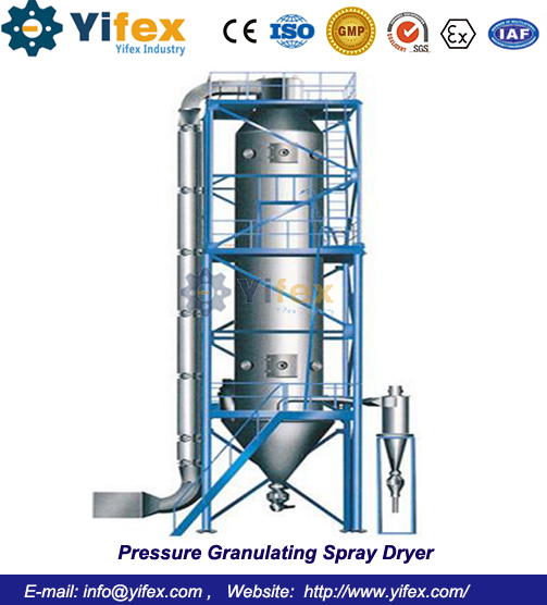pressure-granulating-spray-dryer