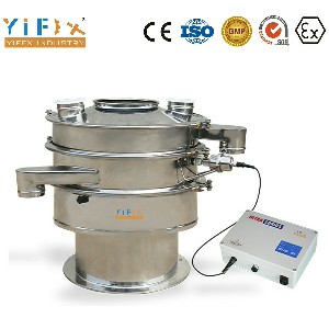 Industrial sieving solution for pharmaceutical powders