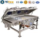 Dual Motion Rectangular separator for stone powders